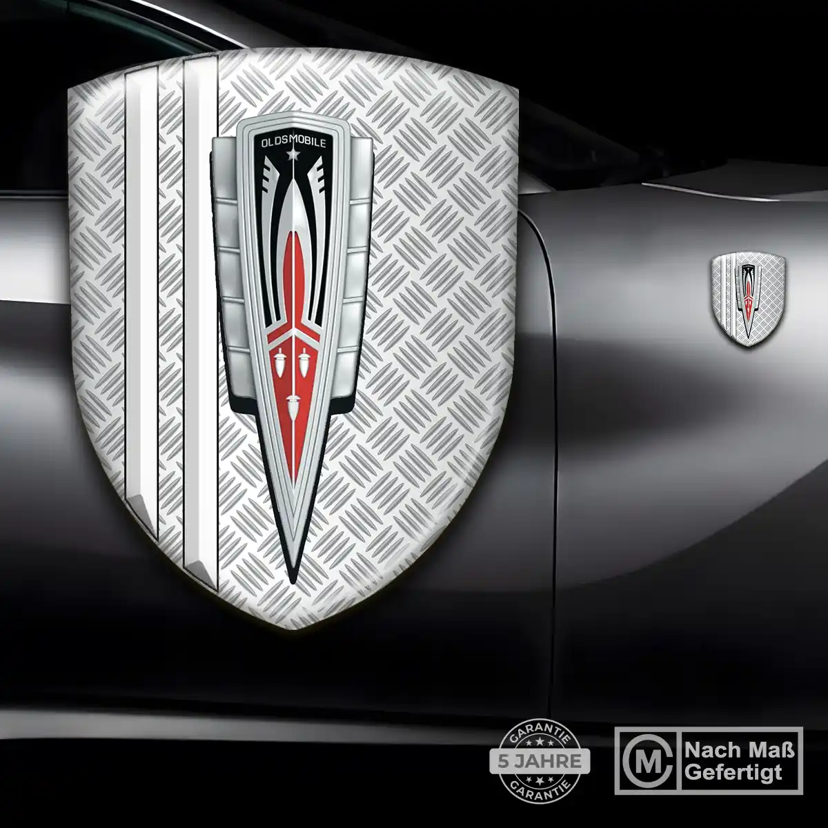 Oldsmobile Aufkleber 3D Gel Embleme Auto Modernes Design