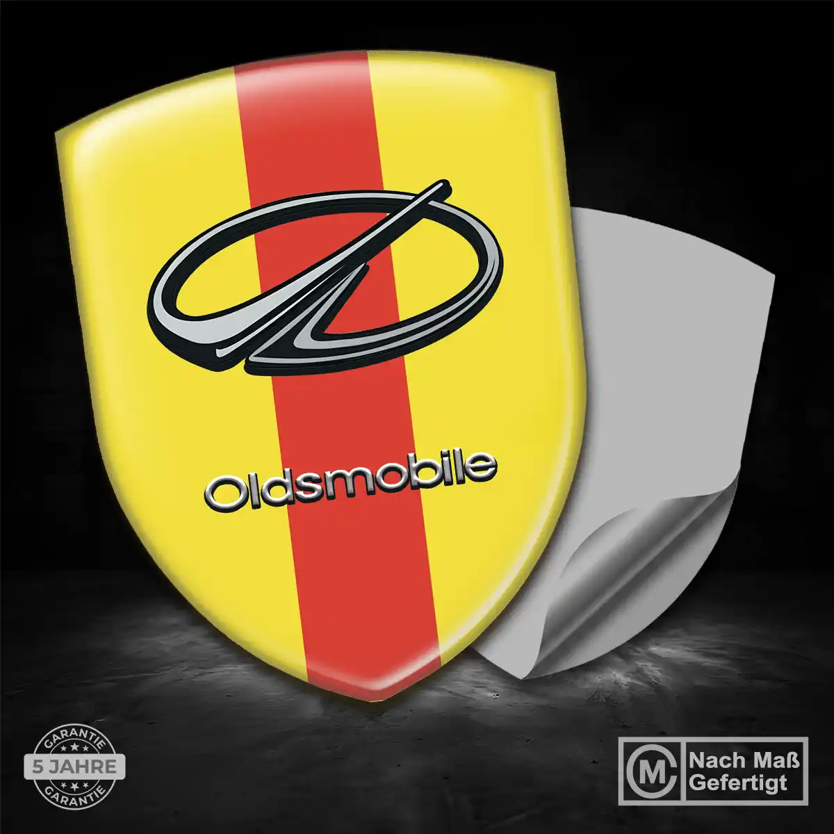 Oldsmobile Aufkleber 3D Gel Embleme Erstklassige Qualität
