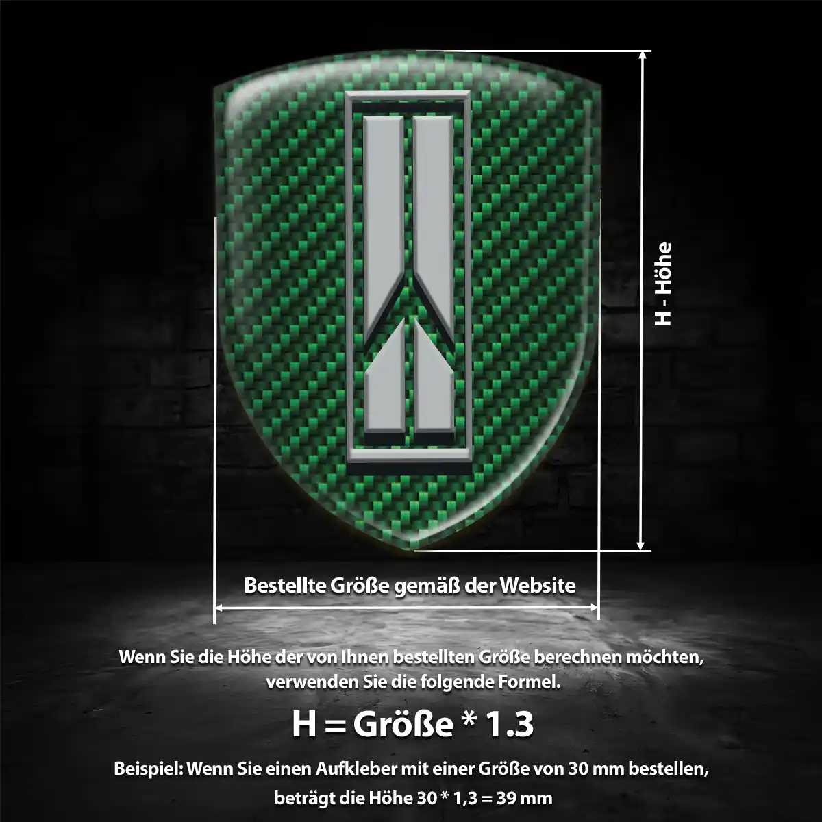Oldsmobile Aufkleber 3D Gel Embleme Markenedition