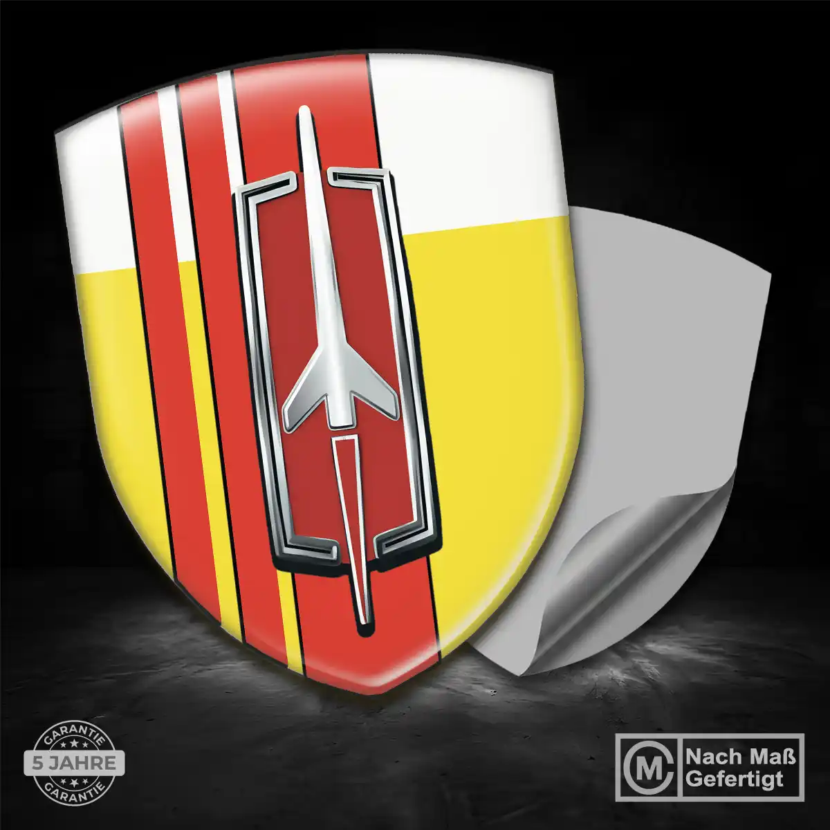 Oldsmobile Aufkleber 3D Gel Embleme Modernes Design
