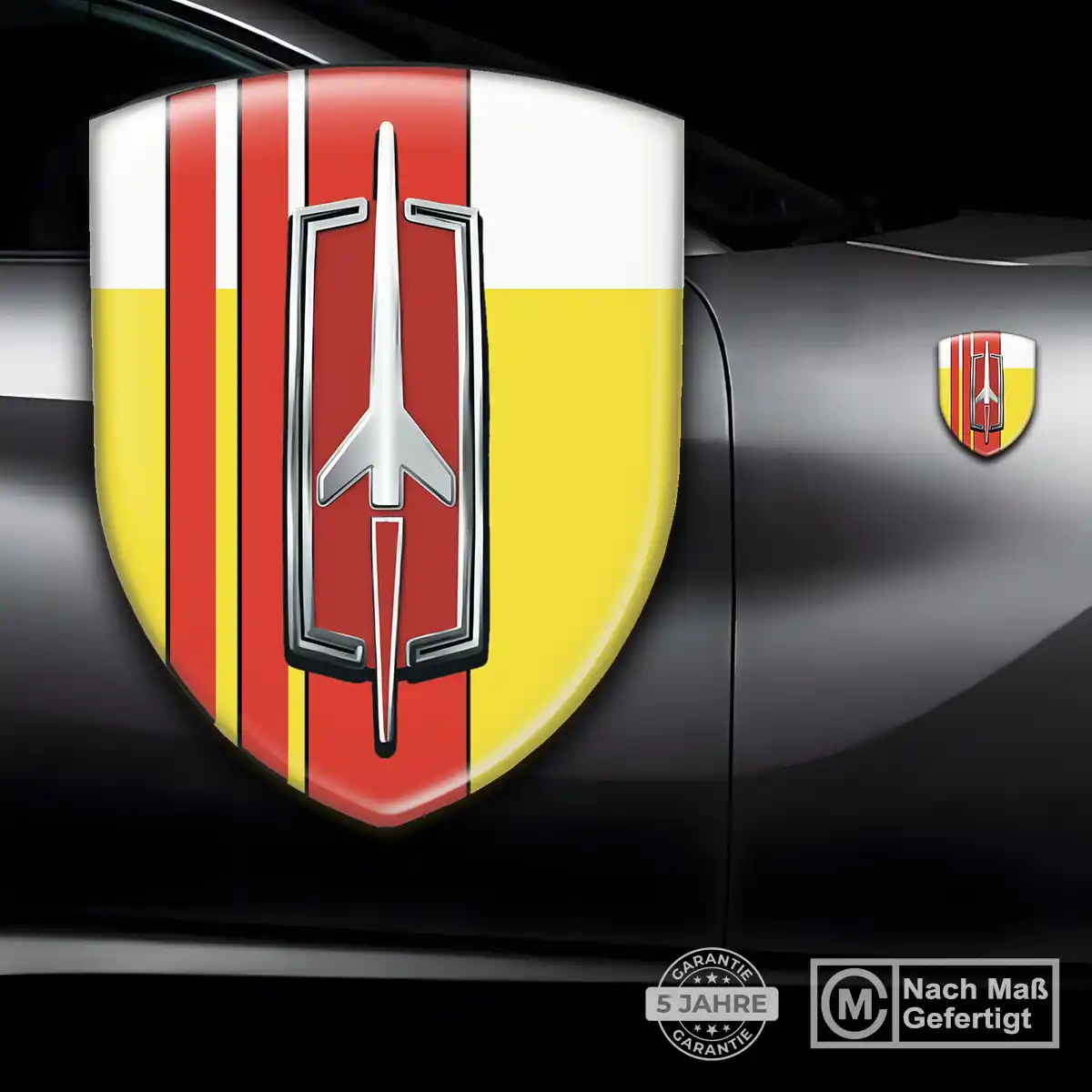 Oldsmobile Aufkleber 3D Gel Embleme Modernes Design