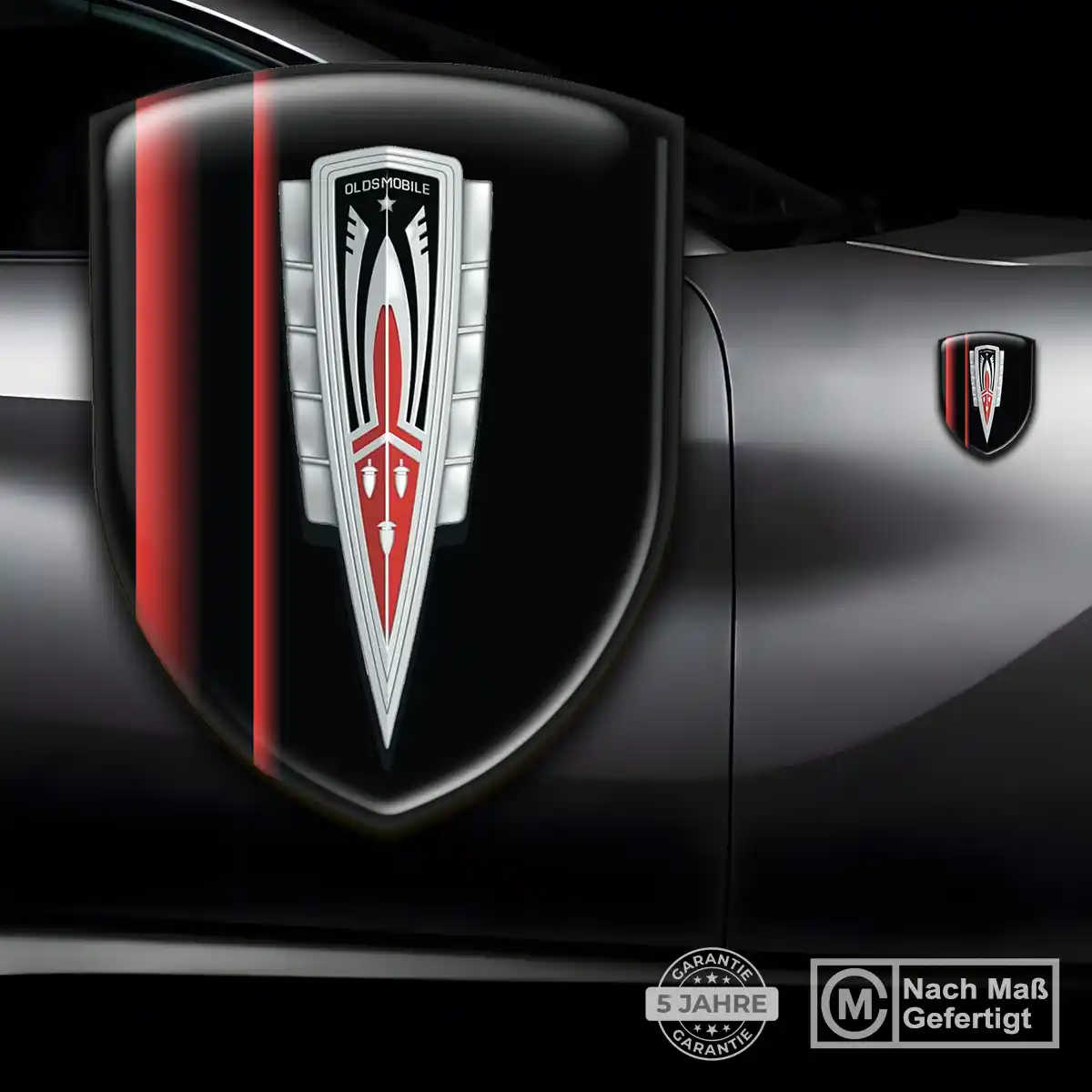 Oldsmobile Aufkleber 3D Gel Embleme Premium-Edition