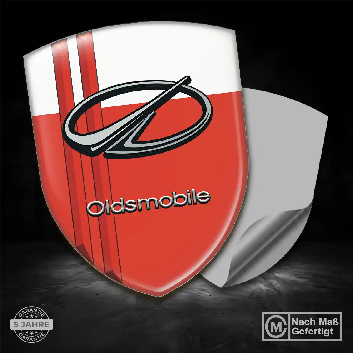 Oldsmobile Aufkleber 3D Gel Silikon Anspruchsvolles Design
