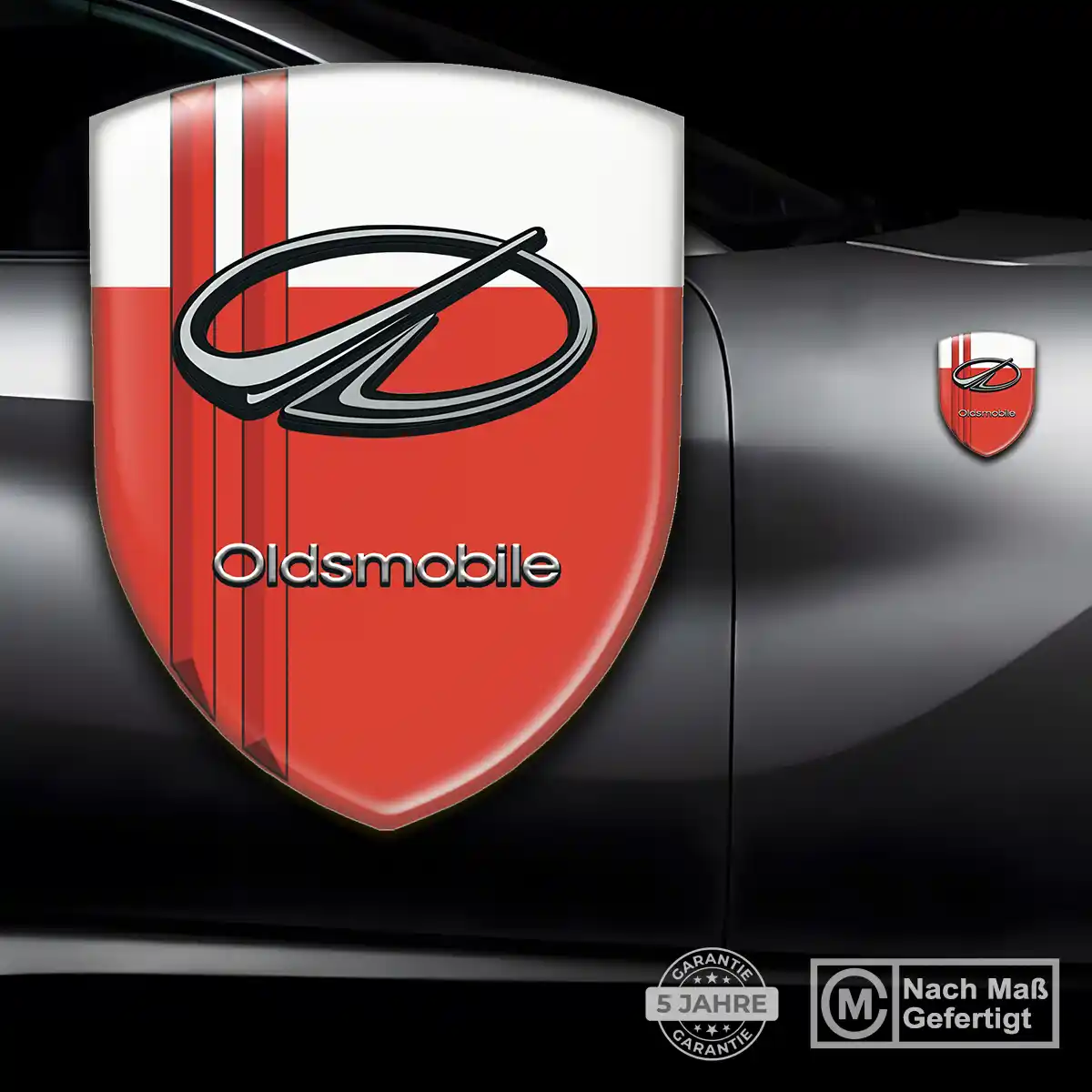 Oldsmobile Aufkleber 3D Gel Silikon Anspruchsvolles Design