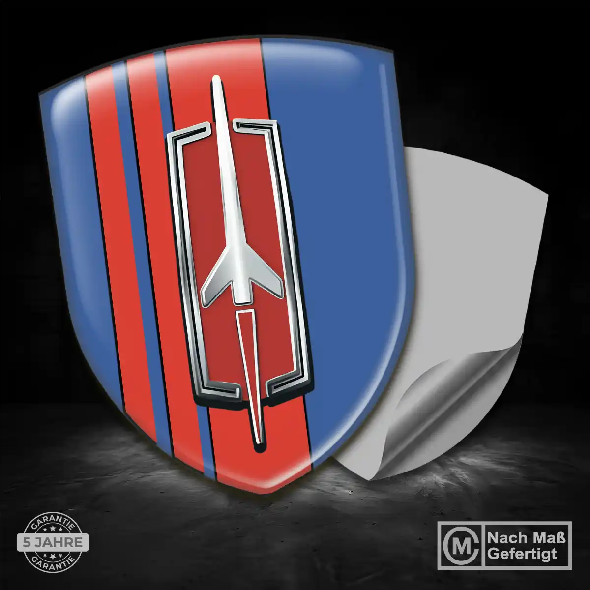 Oldsmobile Aufkleber 3D Gel Silikon Ausdrucksstarkes Design