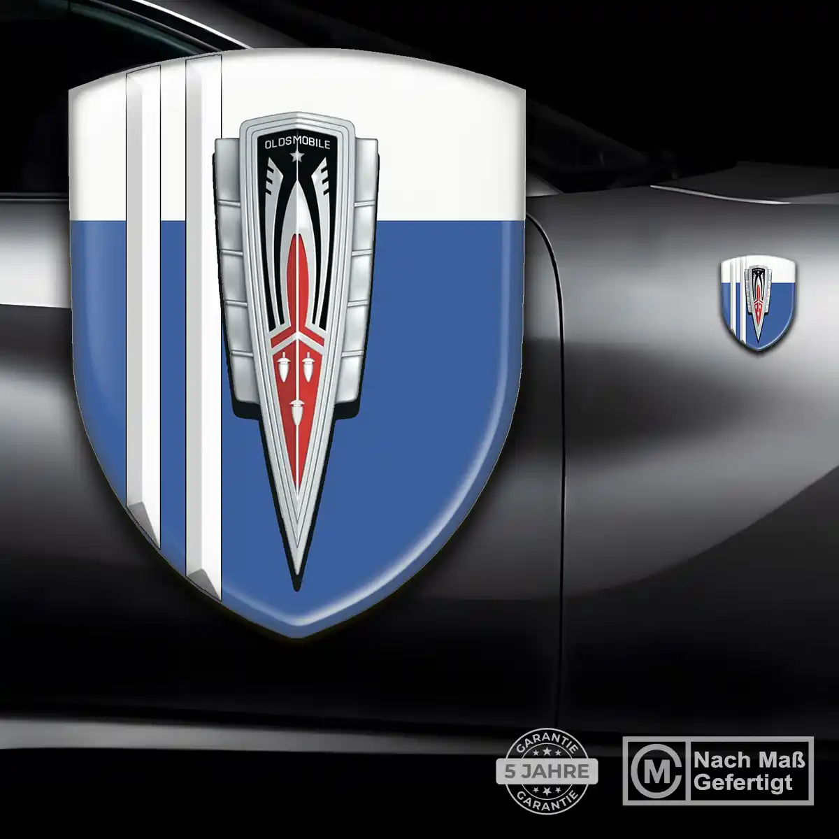 Oldsmobile Aufkleber 3D Gel Silikon Auto Edles Design