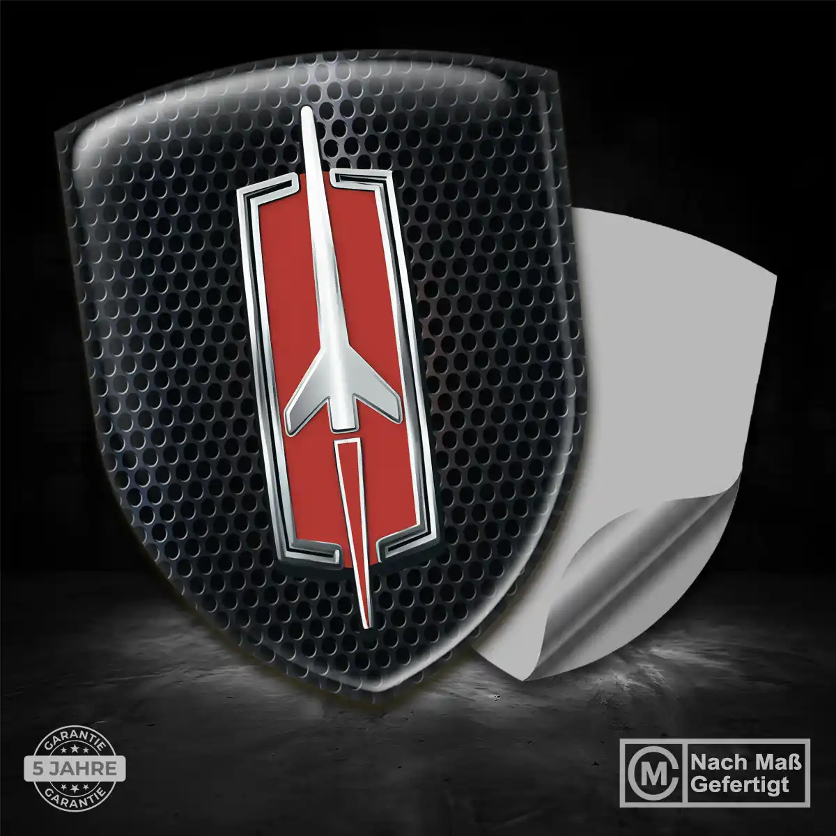 Oldsmobile Aufkleber 3D Gel Silikon Auto Exterieurdesign