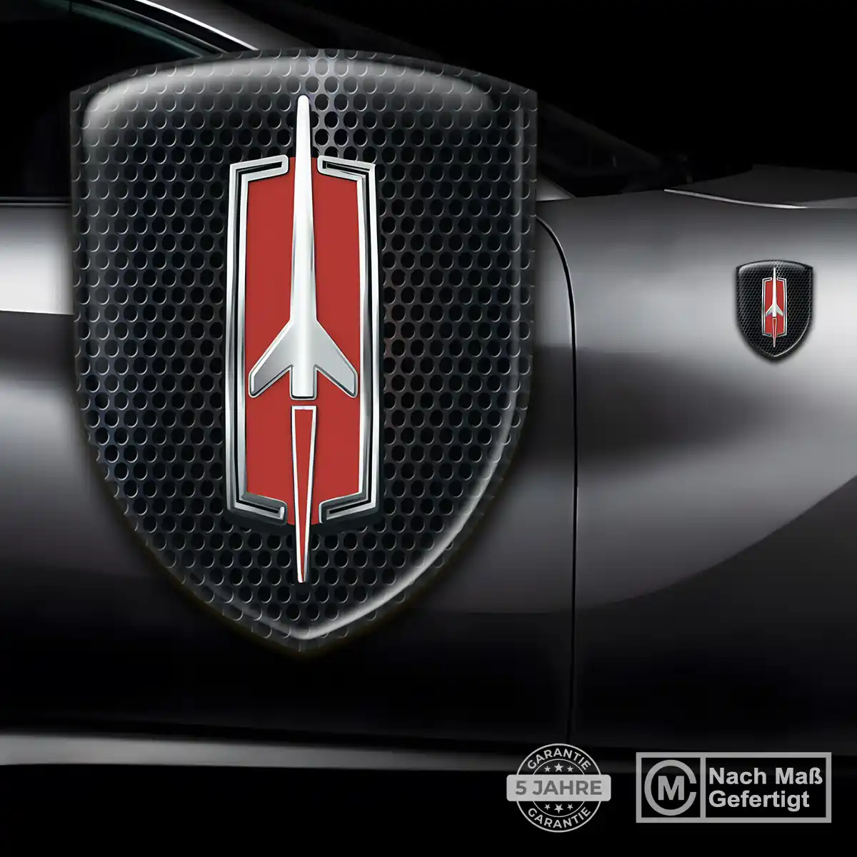 Oldsmobile Aufkleber 3D Gel Silikon Auto Exterieurdesign