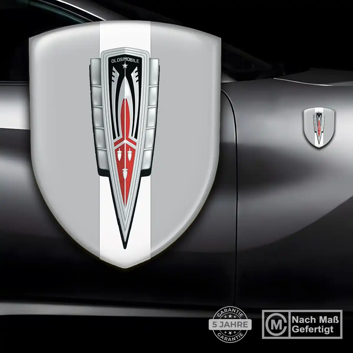 Oldsmobile Aufkleber 3D Gel Silikon Auto Hochwertiges Harz