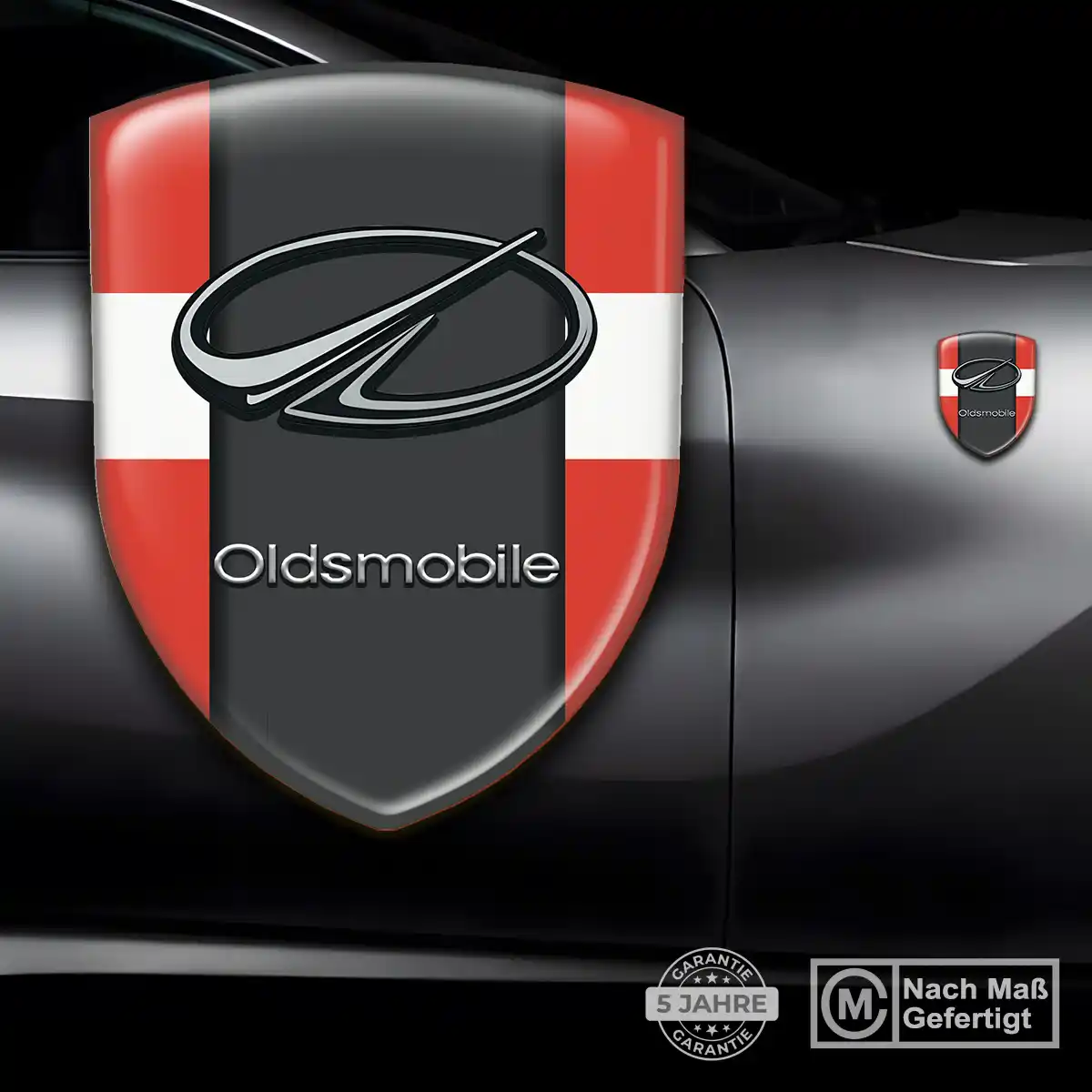 Oldsmobile Aufkleber 3D Gel Silikon Auto Modernes Design