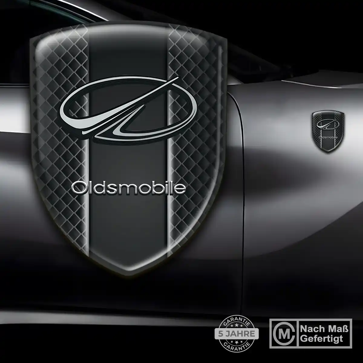 Oldsmobile Aufkleber 3D Gel Silikon Auto Premiumqualität