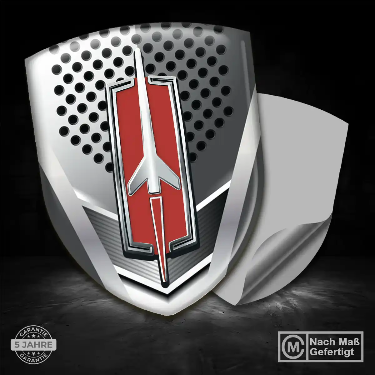 Oldsmobile Aufkleber 3D Gel Silikon Exterieurdesign