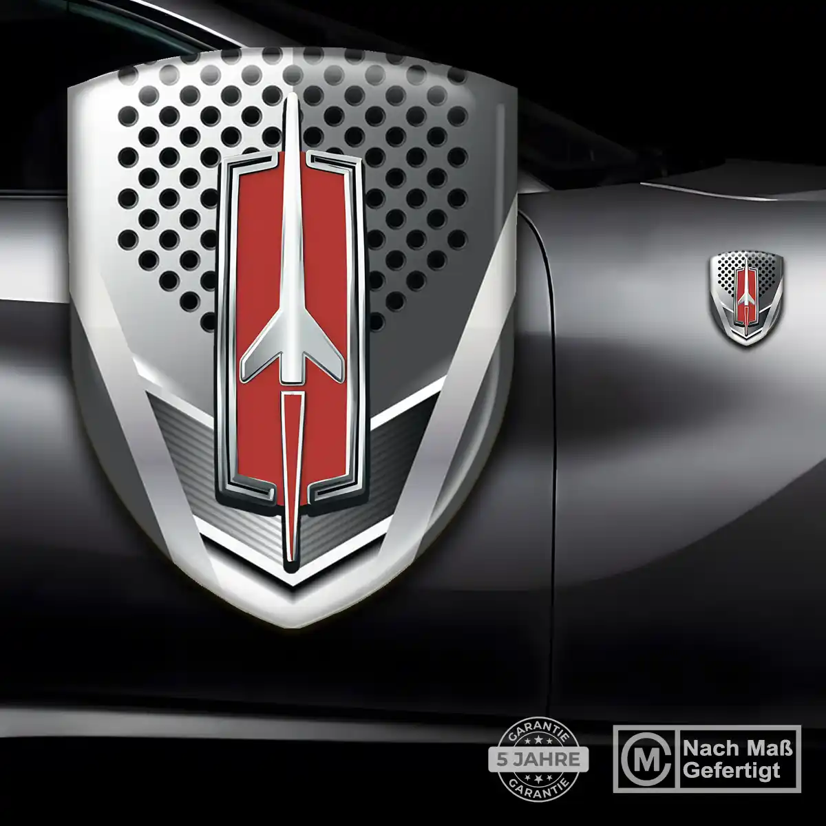 Oldsmobile Aufkleber 3D Gel Silikon Exterieurdesign