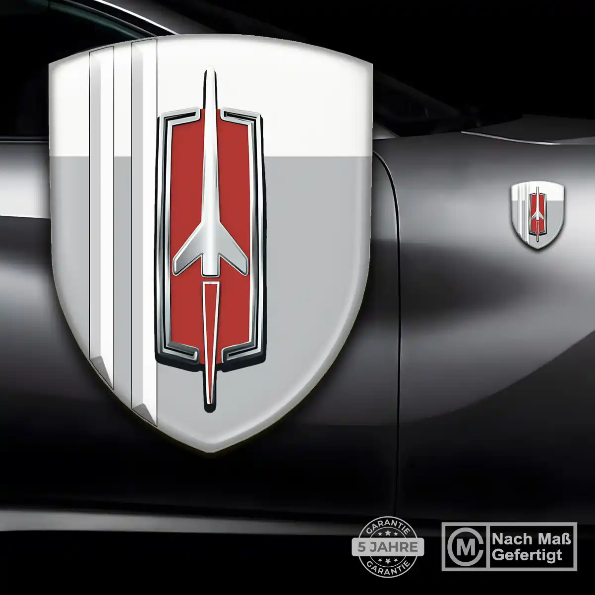 Oldsmobile Aufkleber 3D Gel Silikon Hochwertiges Harz