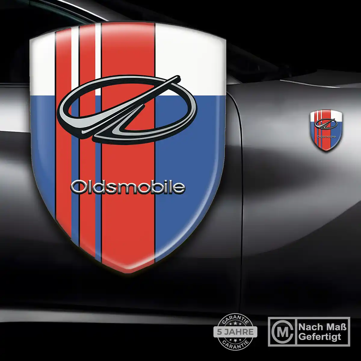 Oldsmobile Aufkleber 3D Gel Silikon Hohe Qualität