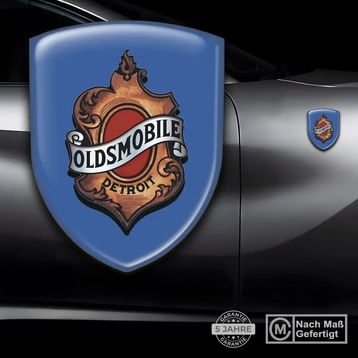 Oldsmobile Aufkleber 3D Gel Silikon Interieurdesign