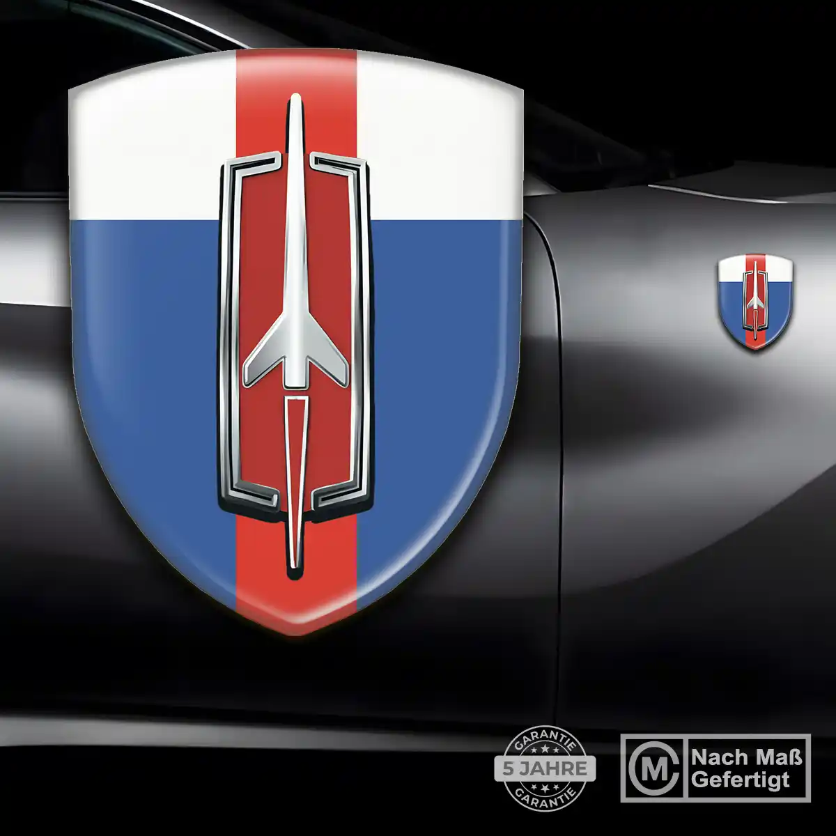 Oldsmobile Aufkleber 3D Gel Silikon Markenedition