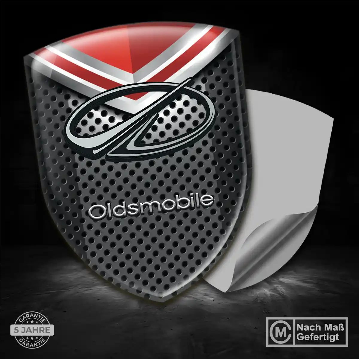 Oldsmobile Aufkleber 3D Gel Silikon Modernes Design