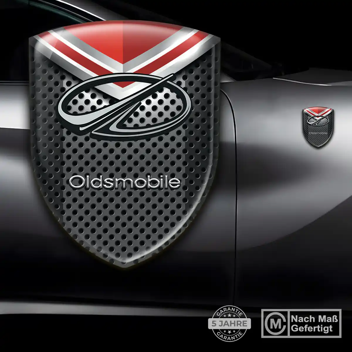 Oldsmobile Aufkleber 3D Gel Silikon Modernes Design