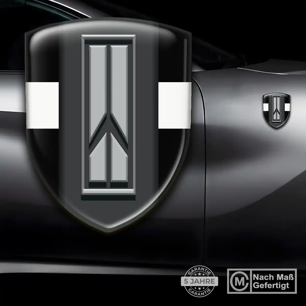 Oldsmobile Aufkleber 3D Gel Silikon Premium-Edition