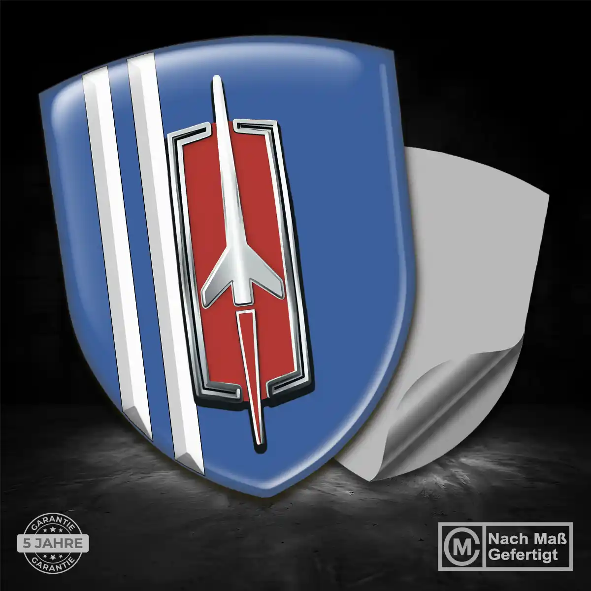 Oldsmobile Aufkleber 3D Gel Silikon Tuningfahrzeug