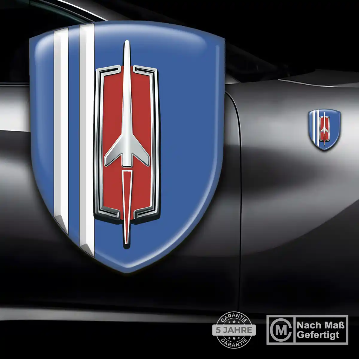 Oldsmobile Aufkleber 3D Gel Silikon Tuningfahrzeug