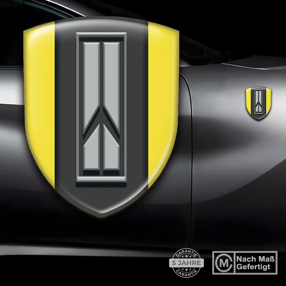 Oldsmobile Aufkleber 3D Gel Wappen Anspruchsvolles Design