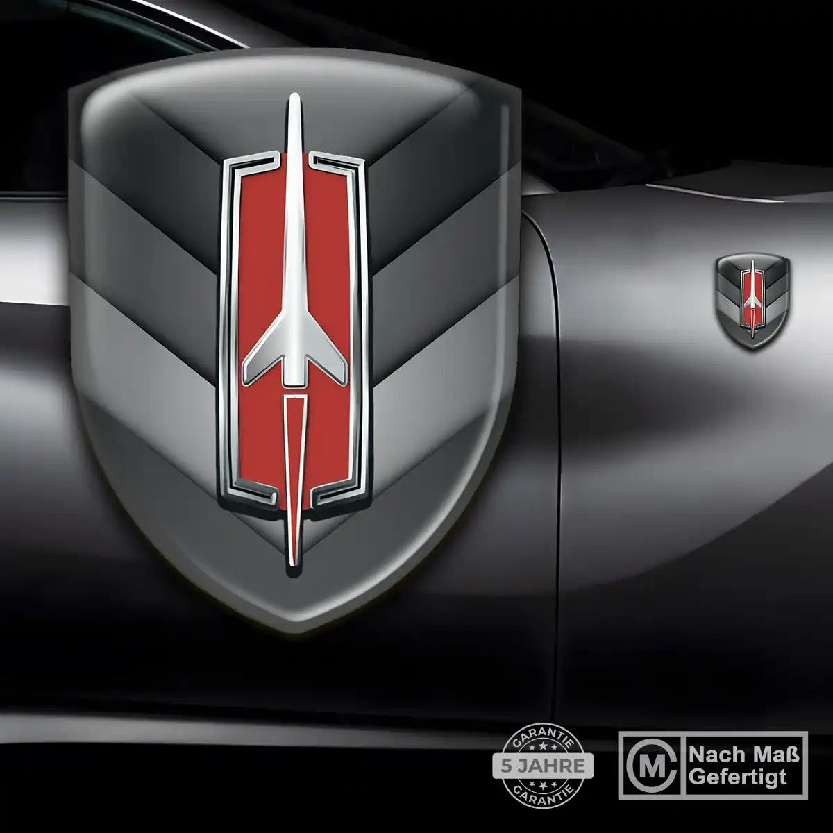 Oldsmobile Aufkleber 3D Gel Wappen Ausdrucksstarkes Design