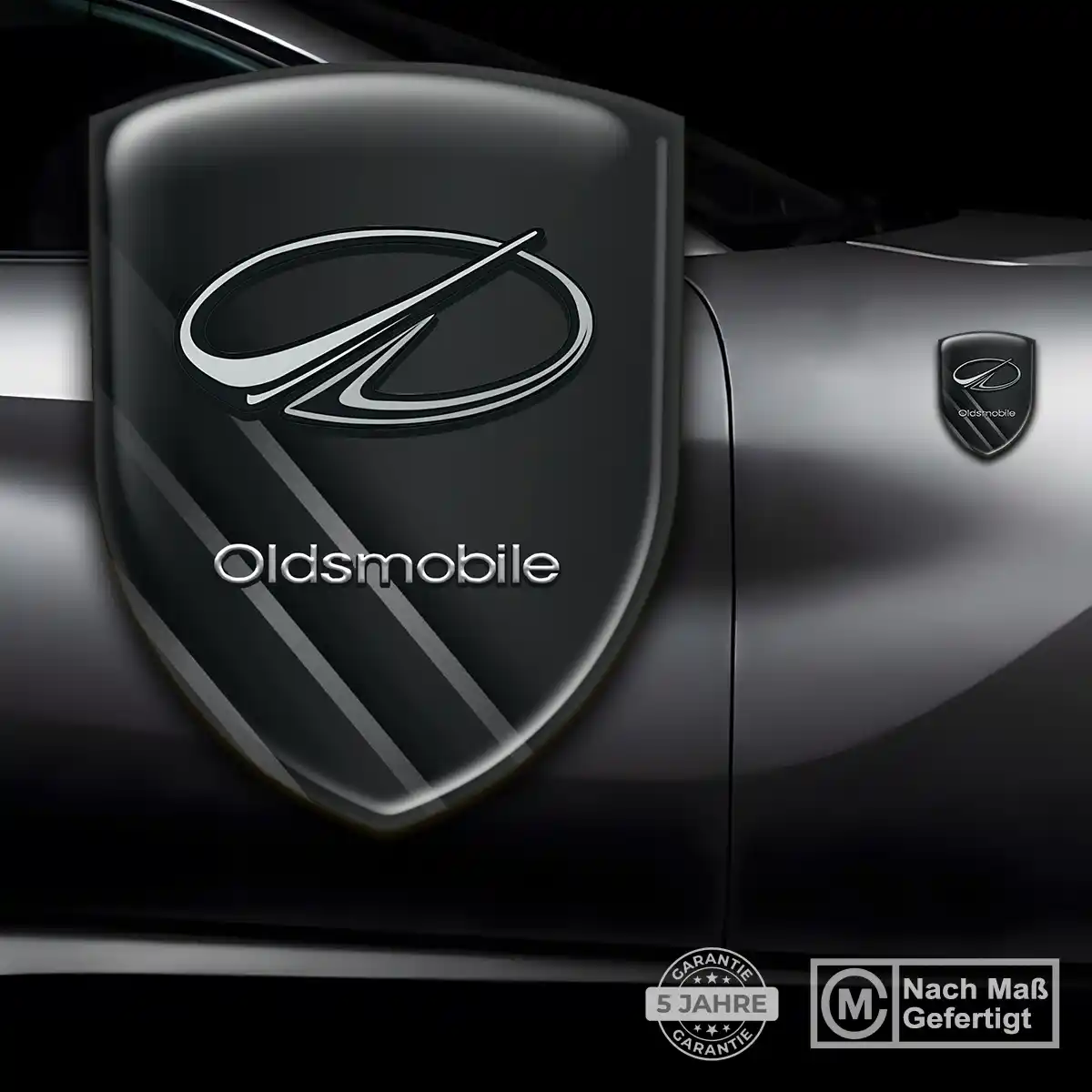 Oldsmobile Aufkleber 3D Gel Wappen Auto Edles Design
