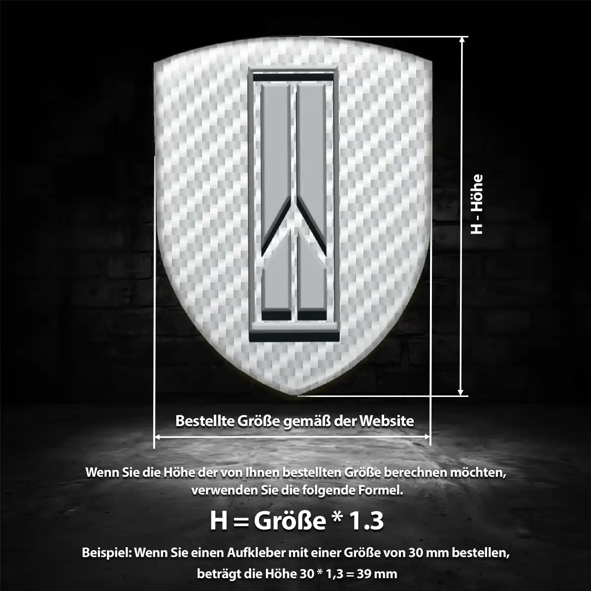 Oldsmobile Aufkleber 3D Gel Wappen Auto Exterieurdesign
