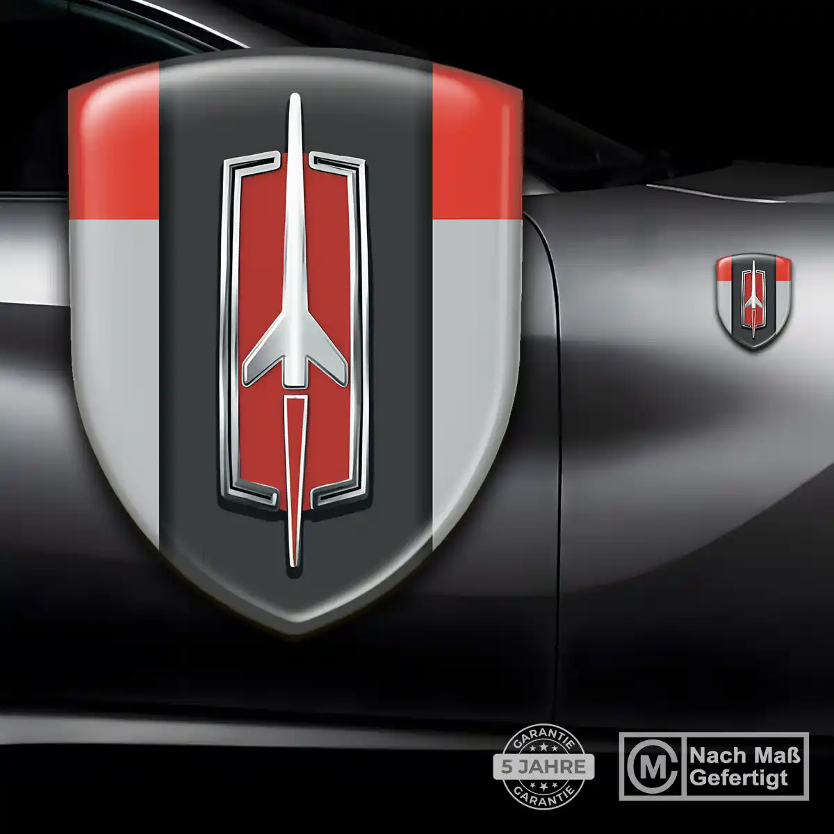 Oldsmobile Aufkleber 3D Gel Wappen Auto Stilvolles Design