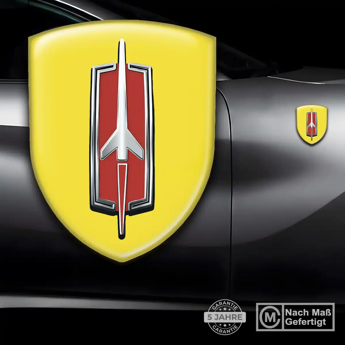 Oldsmobile Aufkleber 3D Gel Wappen Hohe Qualität