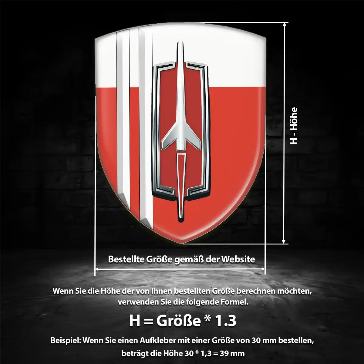 Oldsmobile Aufkleber Emblem Auto Stilvolles Design
