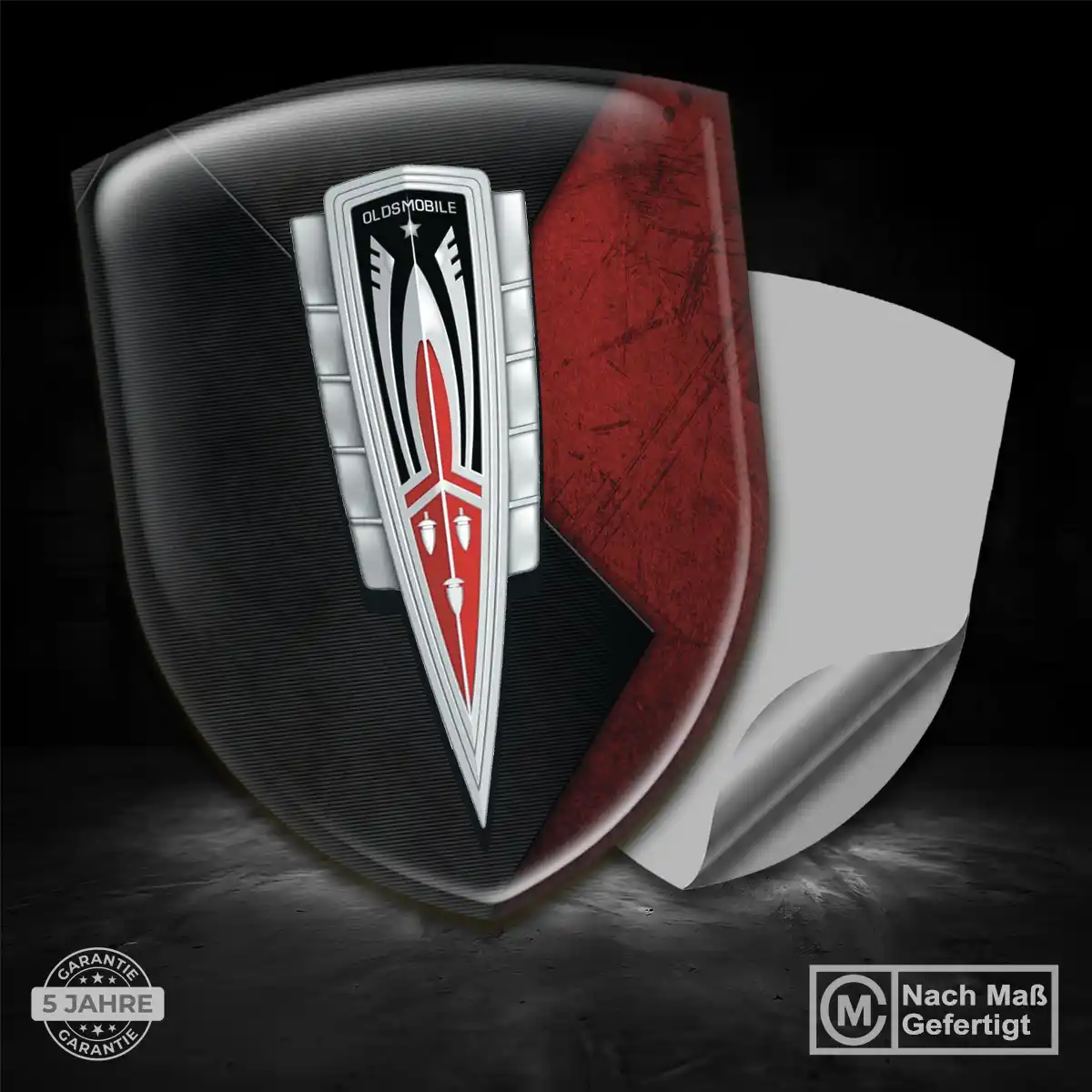 Oldsmobile Aufkleber Emblem Edles Design