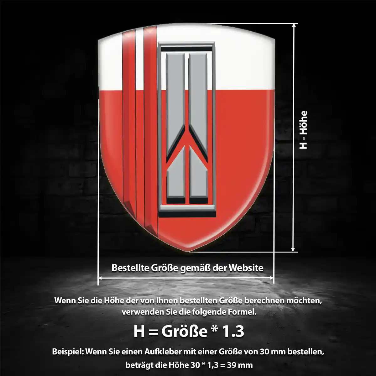 Oldsmobile Aufkleber Emblem Erstklassige Qualität