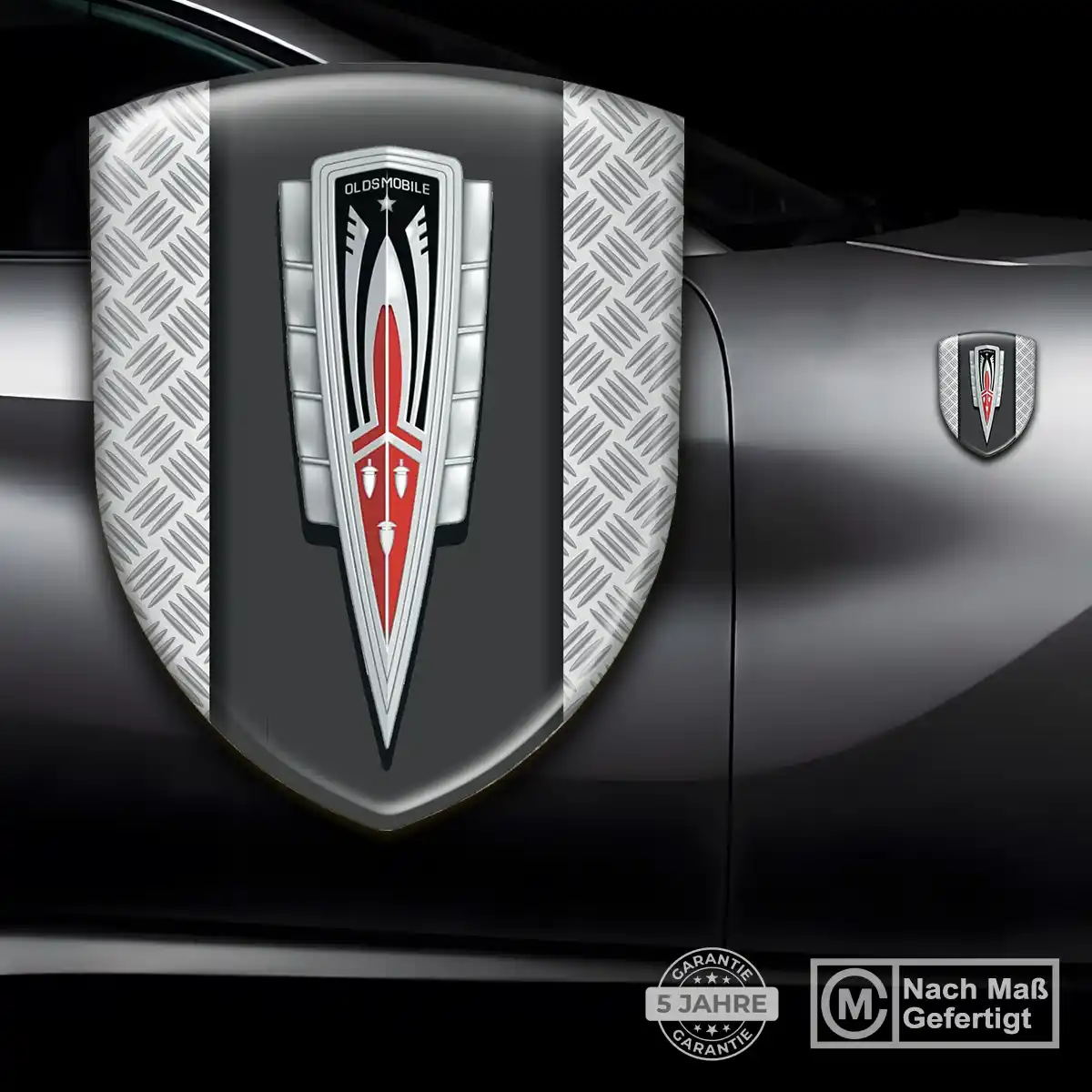 Oldsmobile Aufkleber Emblem Exterieurdesign