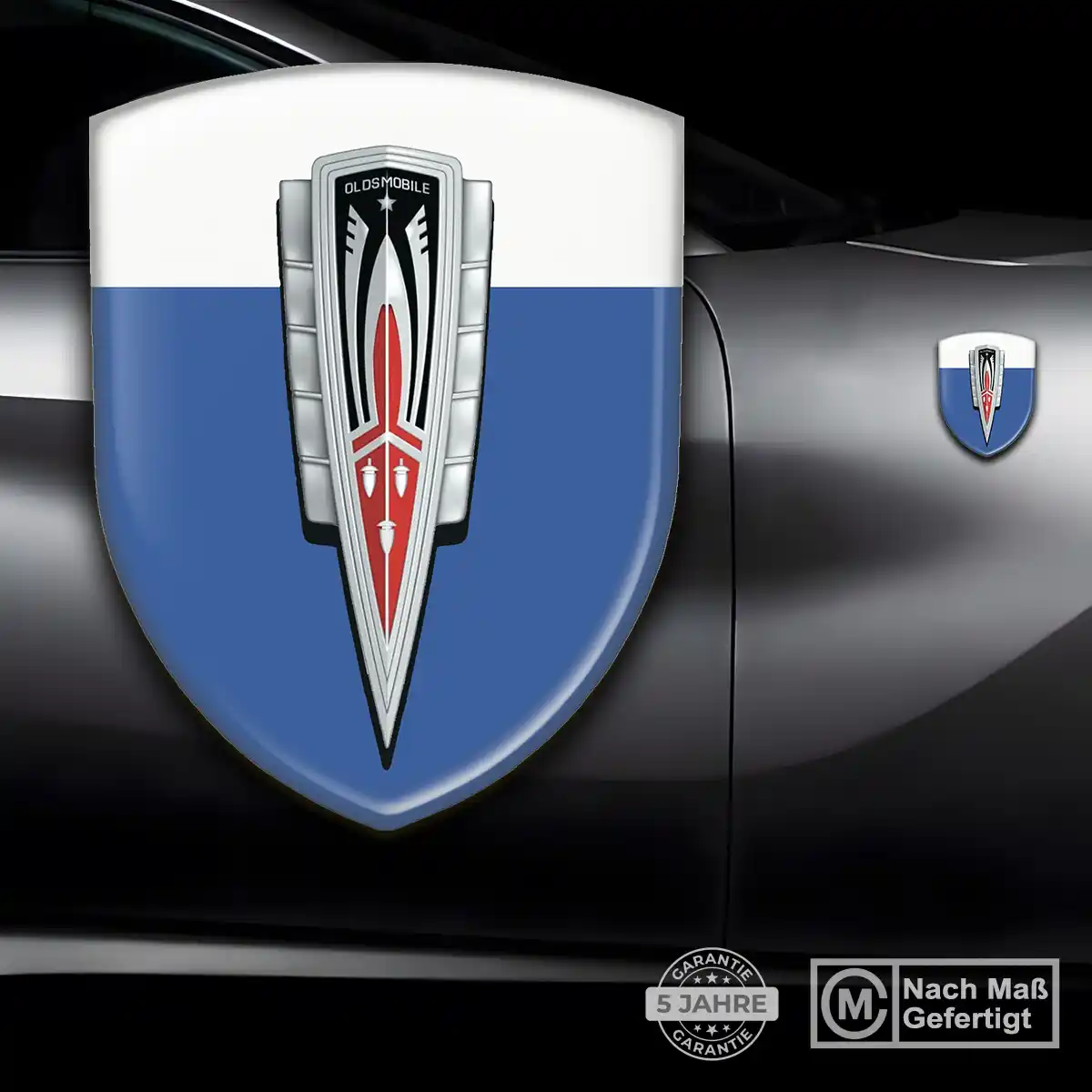 Oldsmobile Aufkleber Emblem Interieurdesign