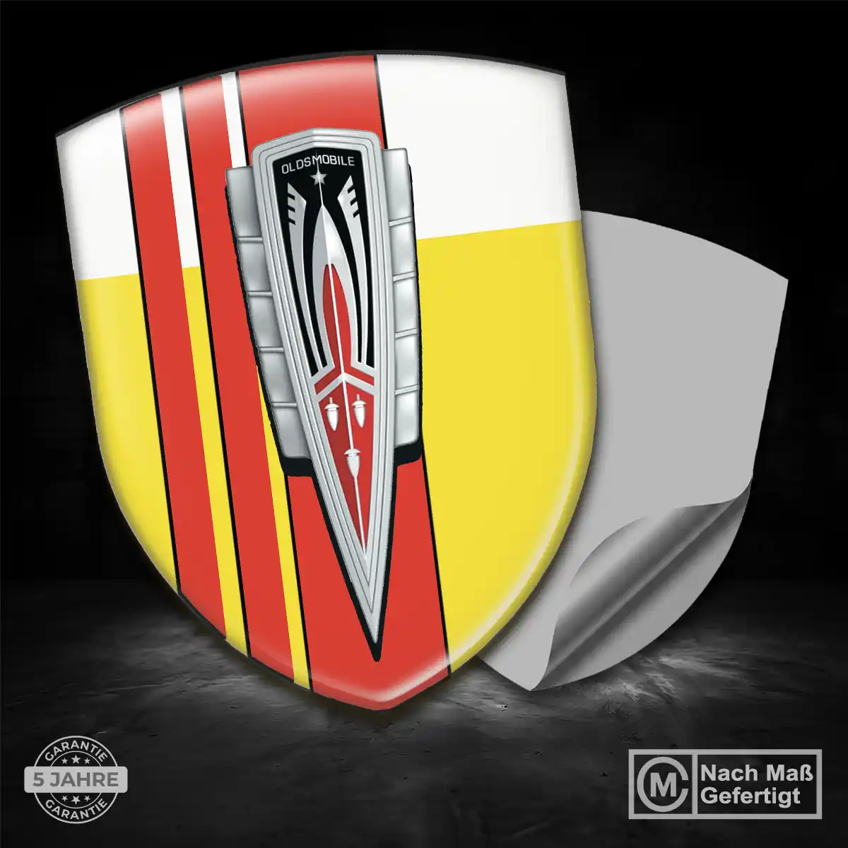 Oldsmobile Aufkleber Emblem Premium-Edition