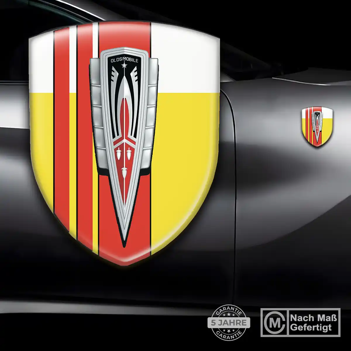 Oldsmobile Aufkleber Emblem Premium-Edition