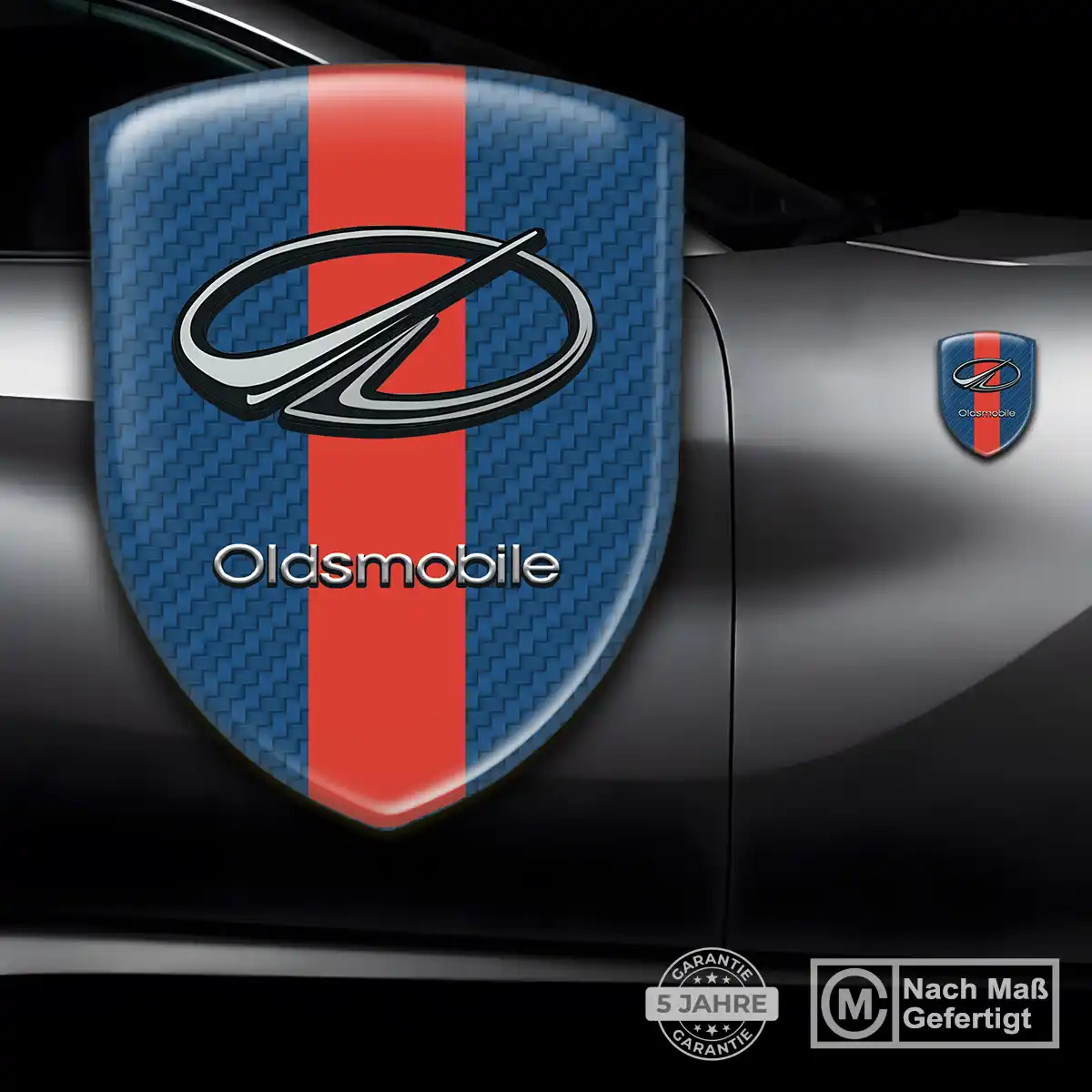 Oldsmobile Aufkleber Emblem Wappen Ausdrucksstarkes Design