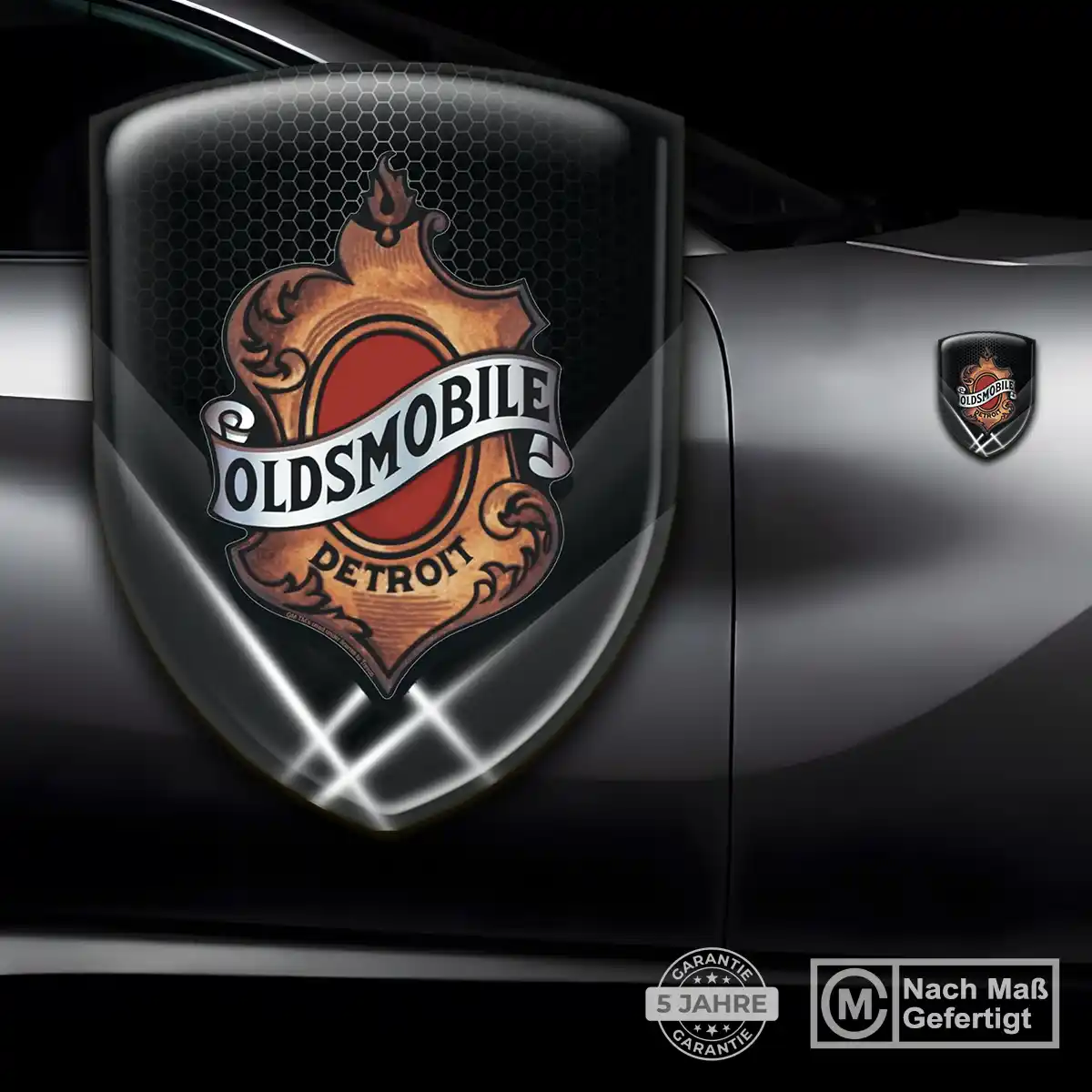 Oldsmobile Aufkleber Emblem Wappen Auto Edles Design