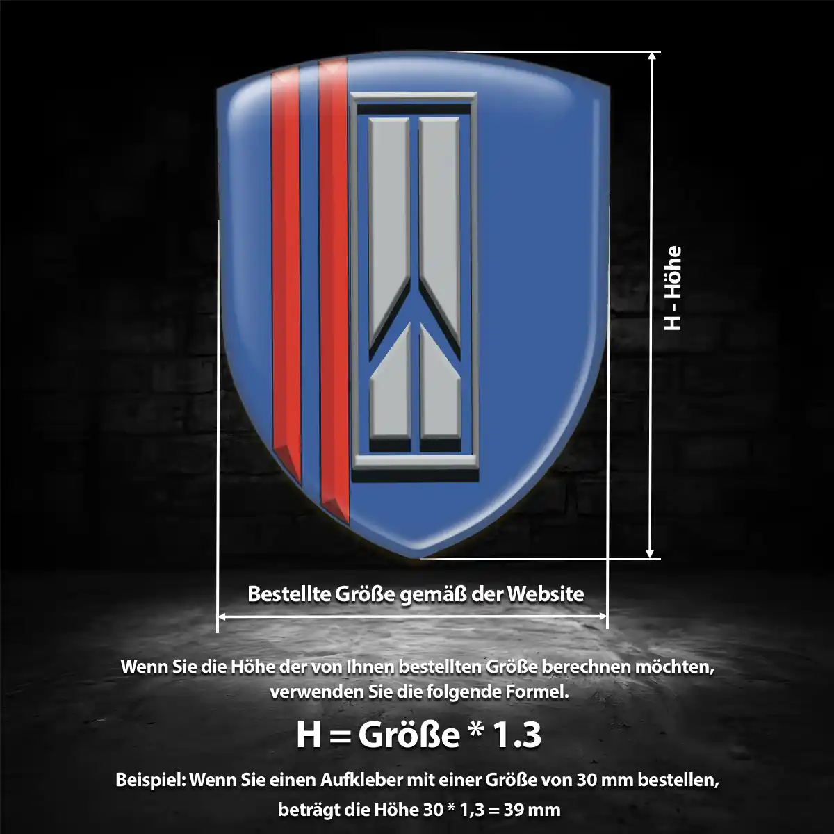 Oldsmobile Aufkleber Emblem Wappen Auto Elegantes Design