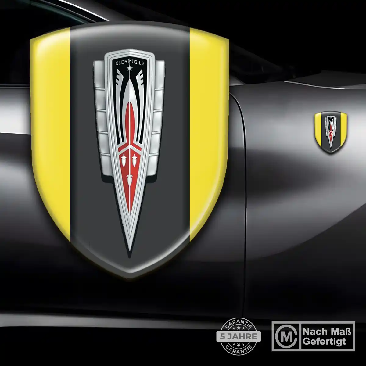 Oldsmobile Aufkleber Emblem Wappen Auto Exterieurdesign