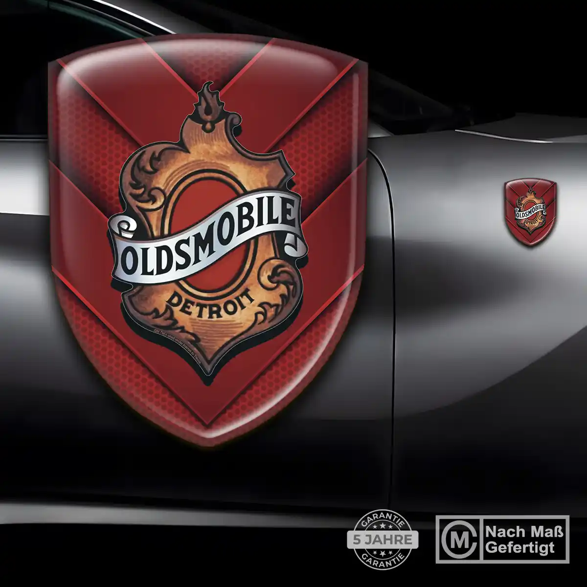 Oldsmobile Aufkleber Emblem Wappen Auto Hochwertiges Harz