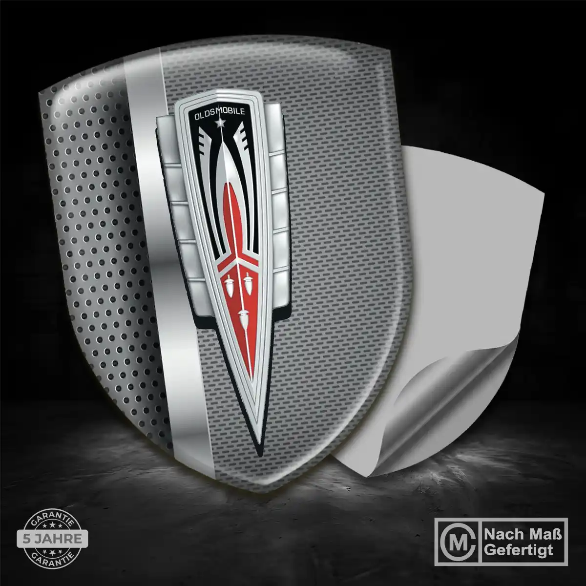 Oldsmobile Aufkleber Emblem Wappen Auto Markenedition