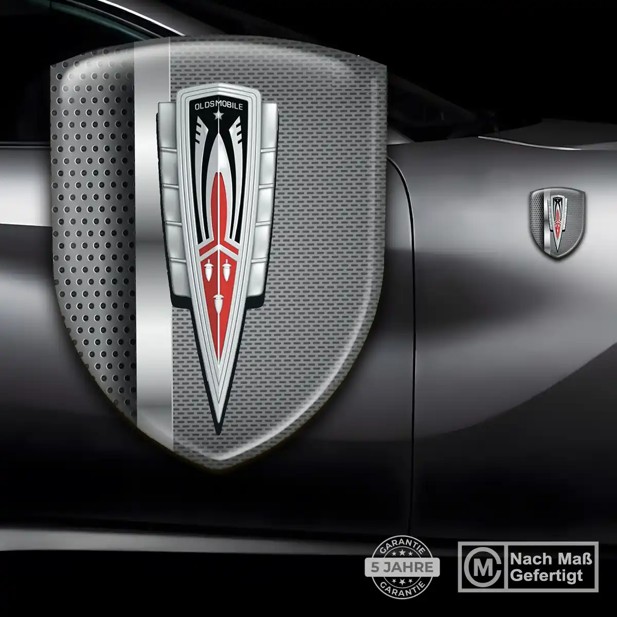 Oldsmobile Aufkleber Emblem Wappen Auto Markenedition