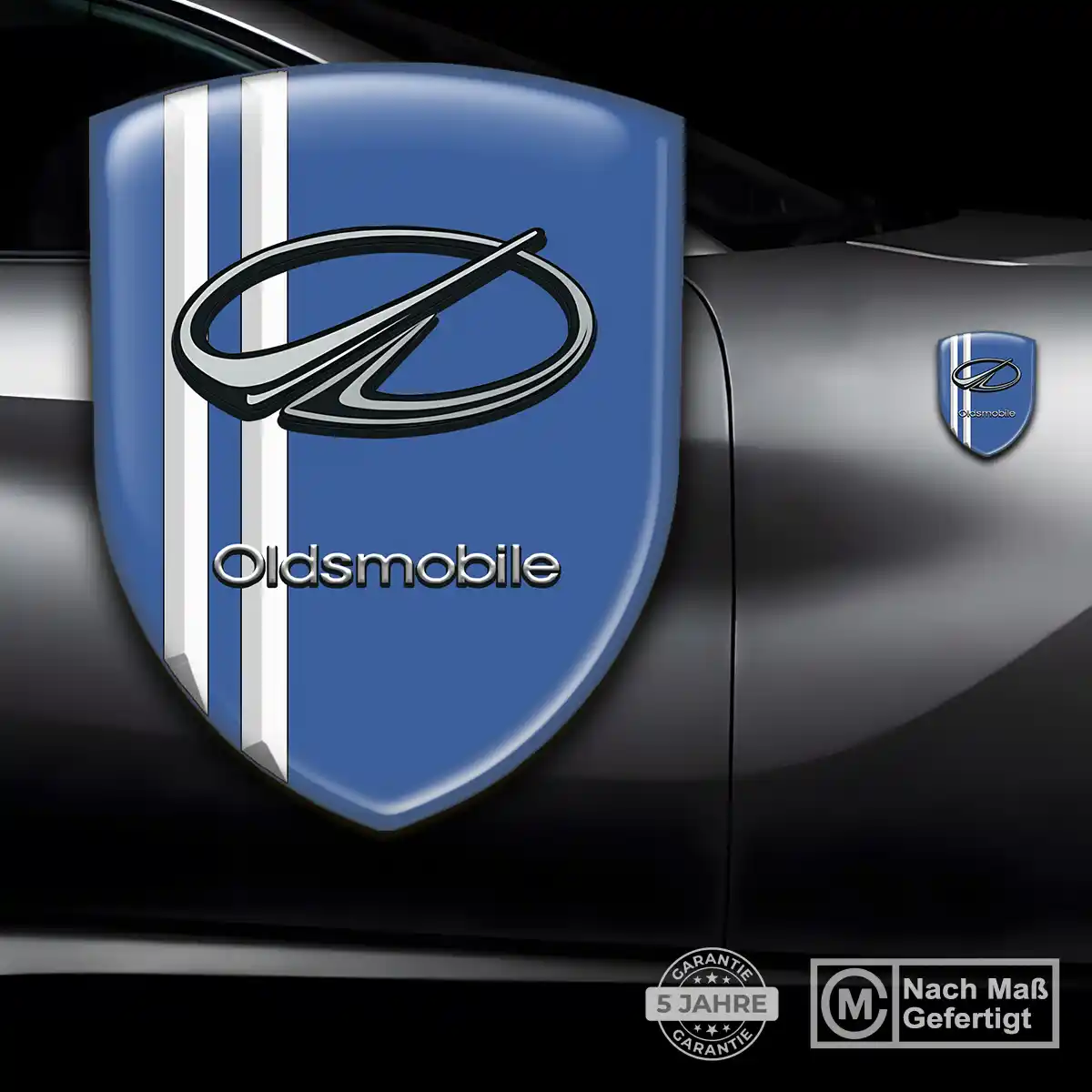 Oldsmobile Aufkleber Emblem Wappen Auto Premium-Edition