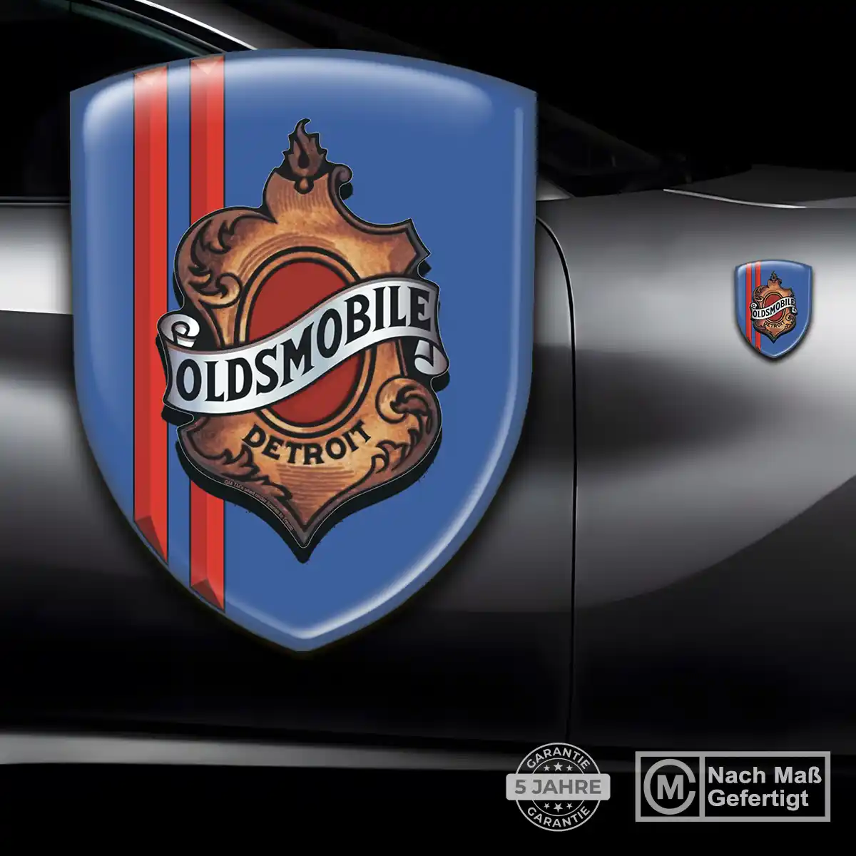 Oldsmobile Aufkleber Emblem Wappen Edles Design