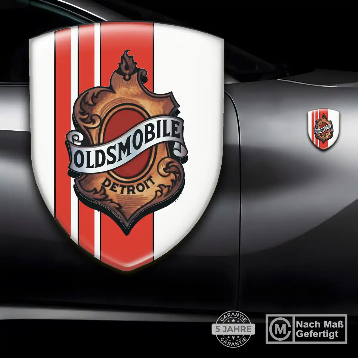 Oldsmobile Aufkleber Emblem Wappen Exterieurdesign