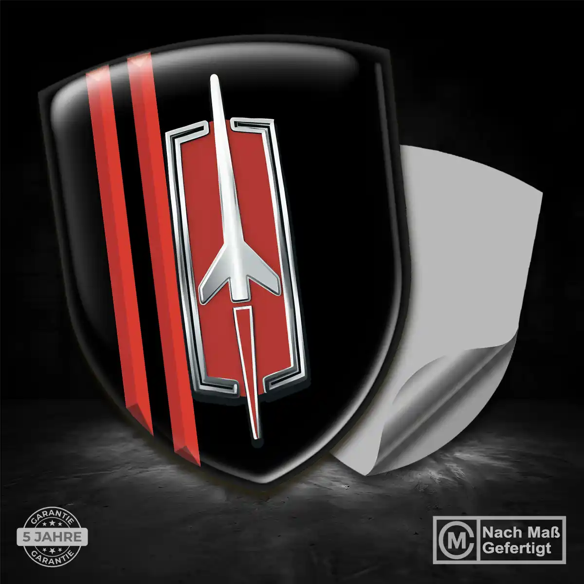 Oldsmobile Aufkleber Emblem Wappen Hochwertiges Harz